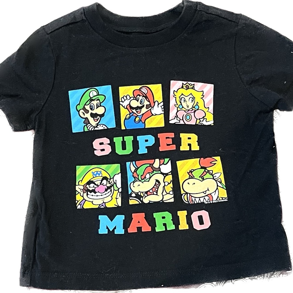 12-18M Super Mario Shirt